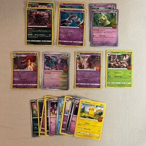 2020-2024 Halloween Pokemon Trading Card Lot